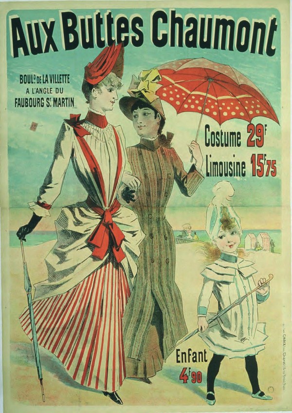 Aux Buttes Chaumont poster  Print